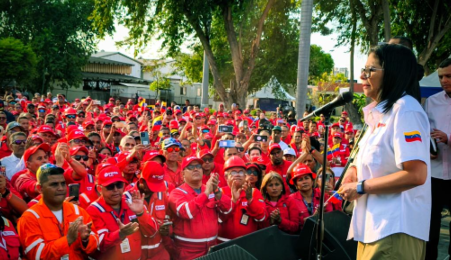 imagen de Reforma de Ley de Hidrocarburos servirá para la "felicidad económica" de Venezuela, dice presidenta encargada