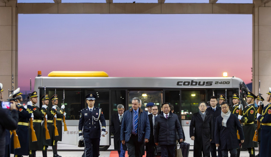 imagen de El presidente Yamandú Orsi llegó a China para una visita oficial del 1 al 7 de febrero