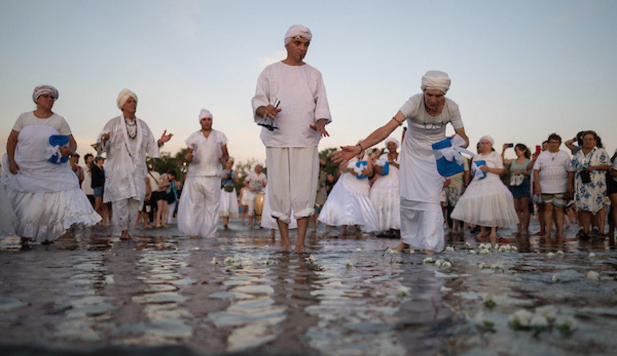 imagen de Yemanjá: más allá de la fe. Magela Misurraco