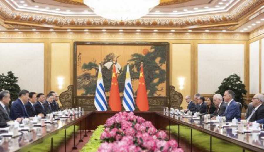 imagen de Uruguay y China emitieron una declaración conjunta sobre profundización de la asociación estratégica