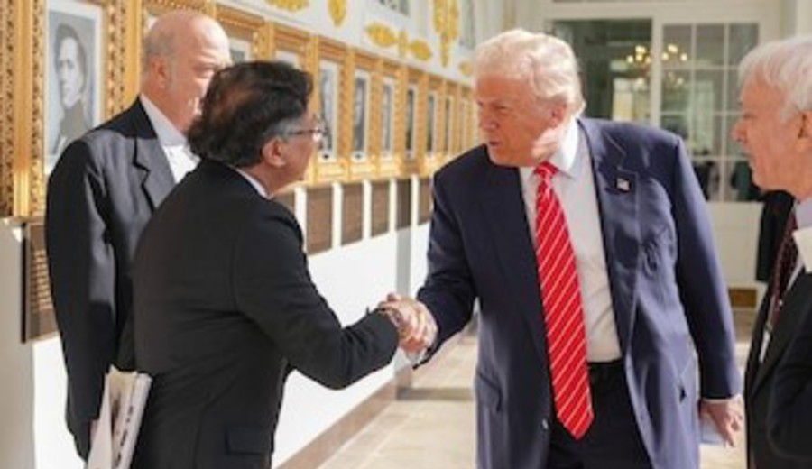 imagen de Petro sobre reunión con Trump: Me gustan los gringos francos, somos diferentes por mucho, pero la franqueza está primero