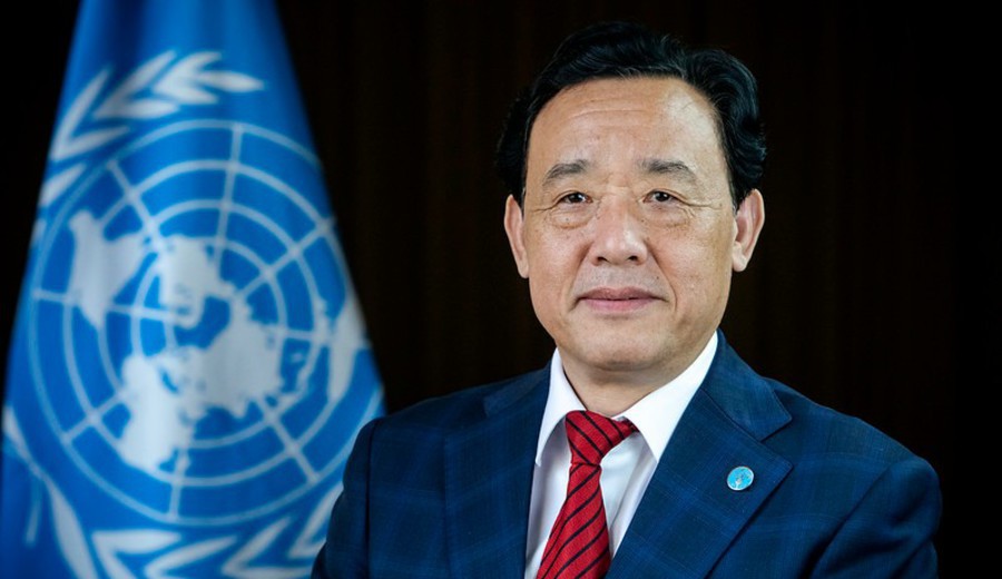 imagen de El deshielo de los glaciares pone en peligro los depósitos de agua ocultos del mundo. QU Dongyu, Director General de FAO