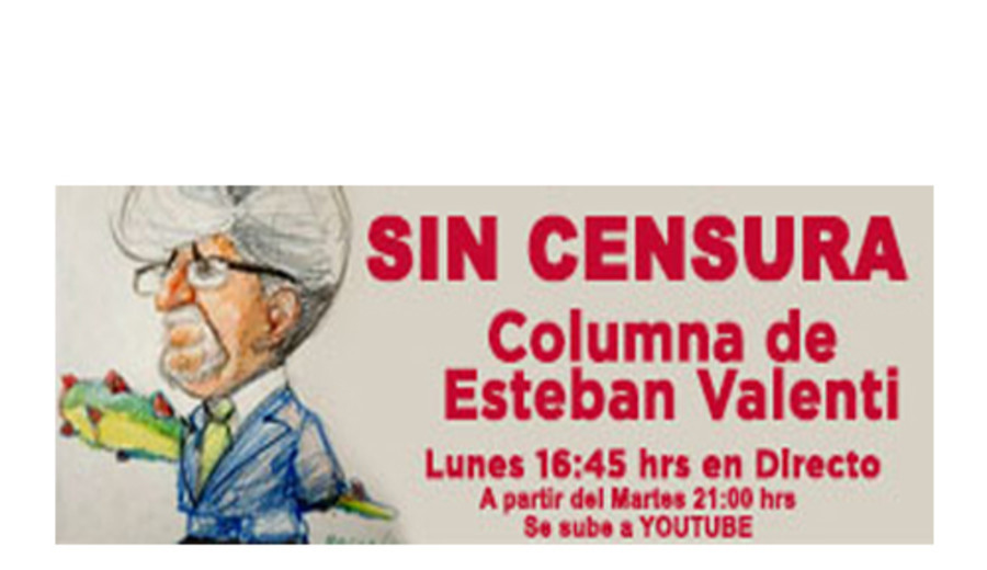 imagen de El lunes 9 de febrero en UKE TV retorna la columna de Esteban Valenti