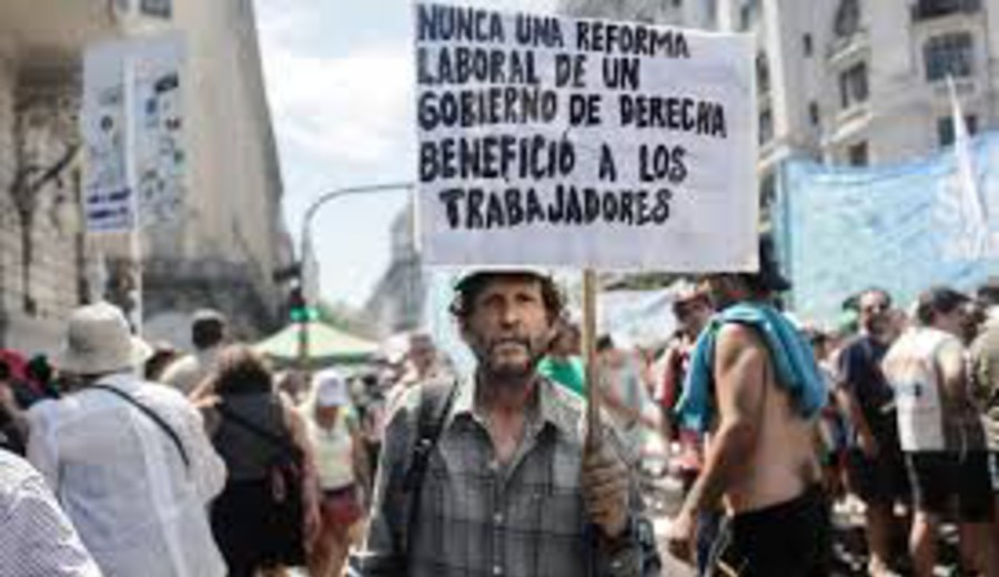 imagen de Argentina: huelga contra la reforma laboral, un jueves de alta tensión