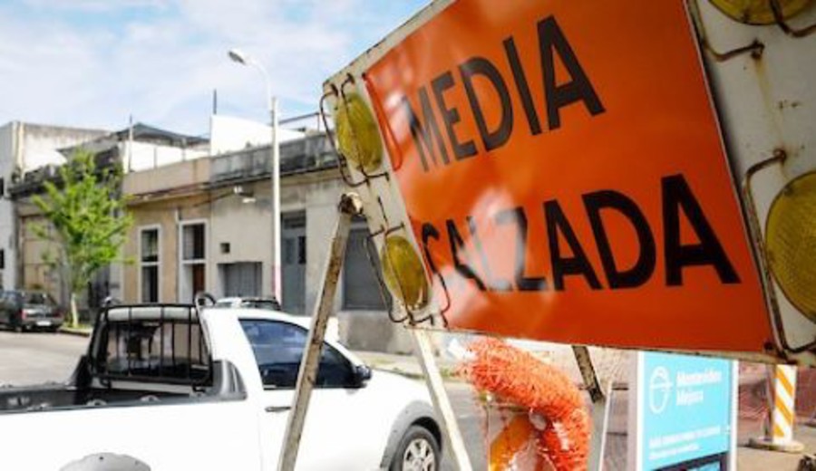 imagen de El lunes 2 de marzo comienzan obras viales en avenida Agraciada