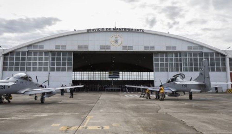 imagen de El detalle de los nuevos A-29 Super Tucano adquiridos por la Fuerza Aérea Uruguaya