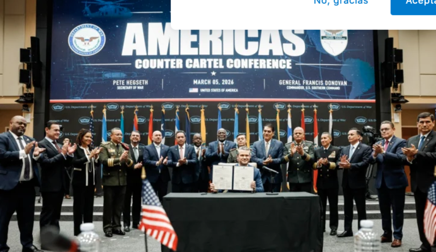imagen de Hegseth promueve seguridad fronteriza regional y firma declaración de seguridad en la Conferencia Inaugural Anticarteles
