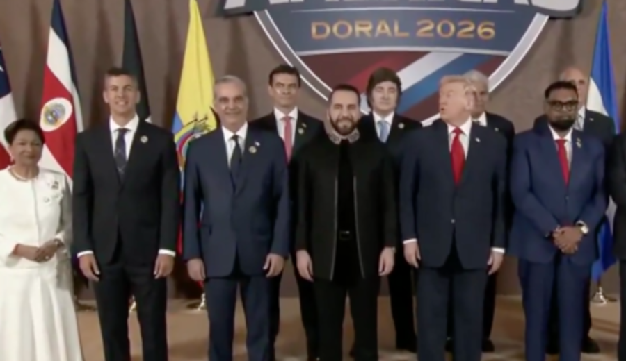 imagen de Trump anunció la creación de una coalición militar anticarteles en la Cumbre Escudo de las Américas