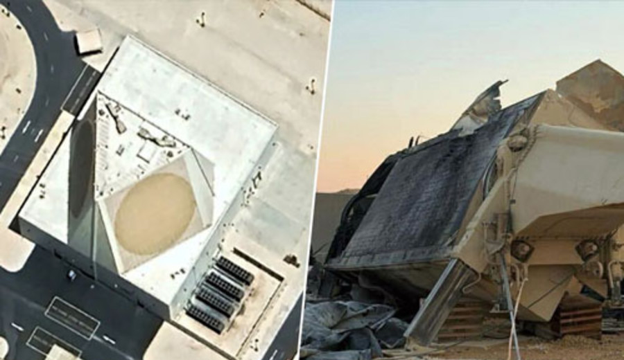 imagen de Imágenes satelitales revelan que Irán destruyó cuatro de los ocho sistemas únicos de defensa de EEUU.