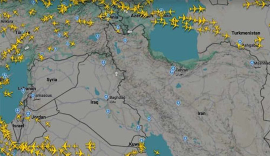 imagen de Irak cierra su espacio aéreo por tres días más ante tensiones regionales
