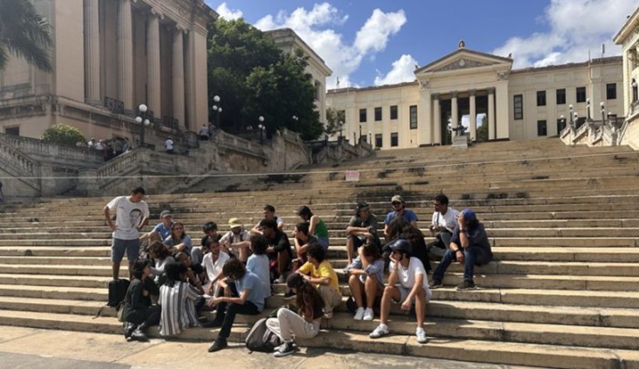 imagen de La Habana: Autoridades de la Universidad prometen “contactos semanales” tras protesta estudiantil