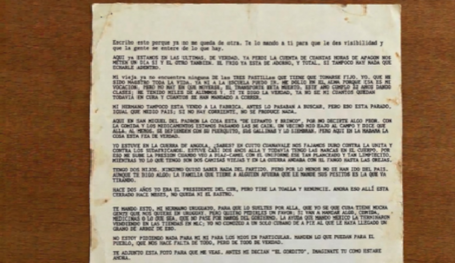 imagen de CUBA: un mensaje desde un barrio