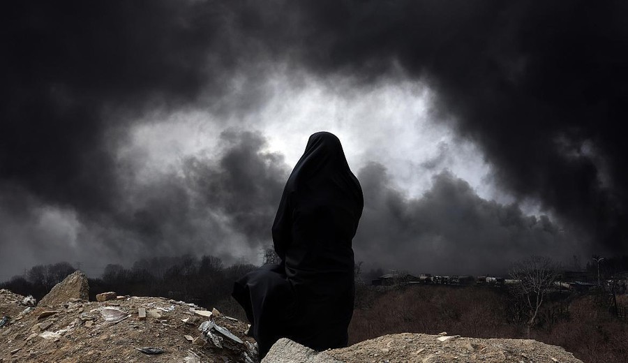 imagen de Irán: ”Lluvia negra", la otra amenaza que sufre Teherán por los ataques de EE.UU. e Israel