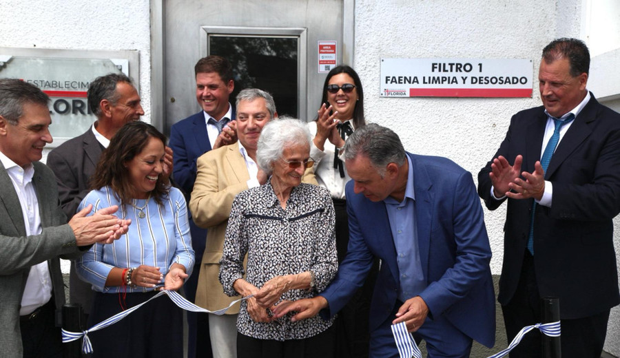 imagen de Florida: Orsi participó en la reapertura de frigorífico que empleará en una primera etapa a unos 100 trabajadores