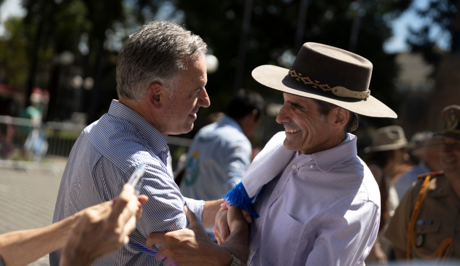imagen de Orsi sobre plan de riego: buscará resolver la “muy poca energía destinada a contener el agua que cae” en el país