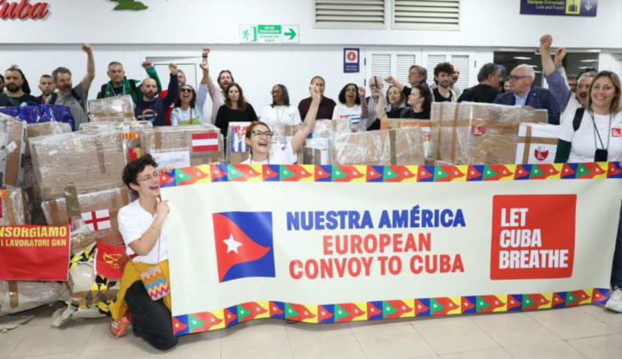 imagen de Cuba: Llega el primer convoy de Europa con cinco toneladas de insumos médicos en medio de las tensiones con EEUU