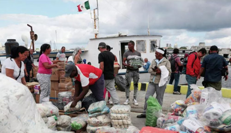 imagen de "Estamos identificados con el sufrimiento de los cubanos": brigadas internacionales brindan apoyo a La Habana
