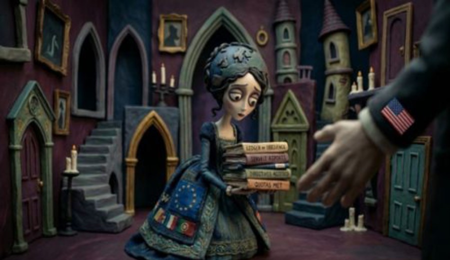 imagen de Unión Europea: ¿una servil y obediente aliada de Trump? Esteban Valenti