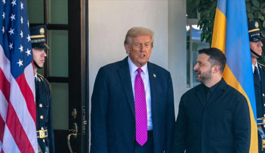 imagen de Trump amenaza con frenar envío de armas a Ucrania a menos que Europa se una a coalición de Ormuz, según Financial Times