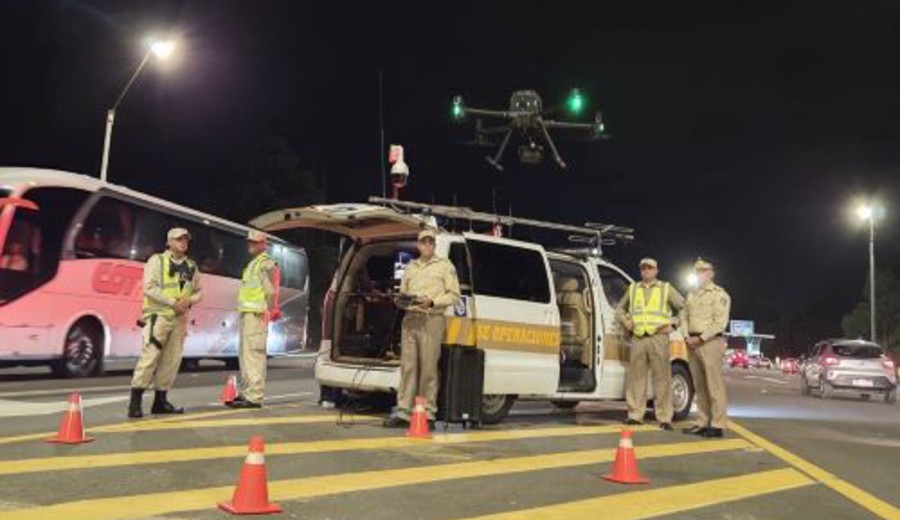 imagen de Policía Caminera incorporó drones para mejorar gestión del tránsito