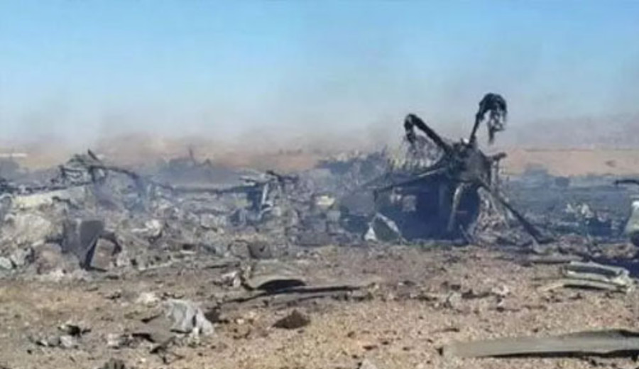 imagen de EEUU involucró 155 aviones para rescatar al piloto caído en Irán