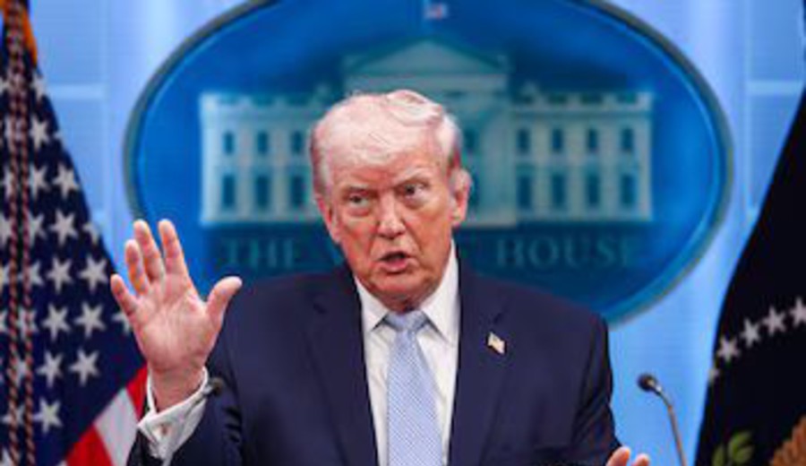 imagen de Trump anunció un alto el fuego de dos semanas con Irán y dijo que el régimen acordó abrir el estrecho de Ormuz