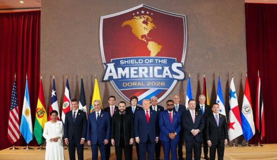 imagen de El Escudo de las Américas de Míster Trump. Jorge Jouroff