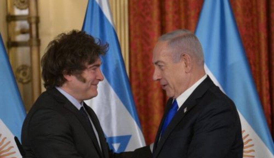 imagen de Milei viajará a Israel entre el 19 y 22 de abril