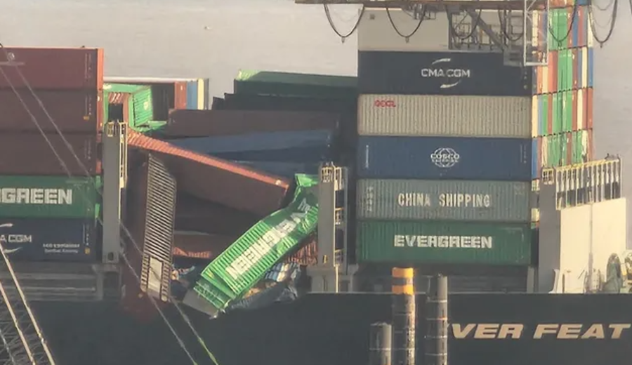 imagen de Puerto de Montevideo: Montecon culminó con éxito maniobra complicada y se confirmó como operador multipropósito