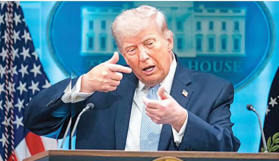 imagen de Trump mantiene el bloqueo a Irán pese a la reapertura de Ormuz