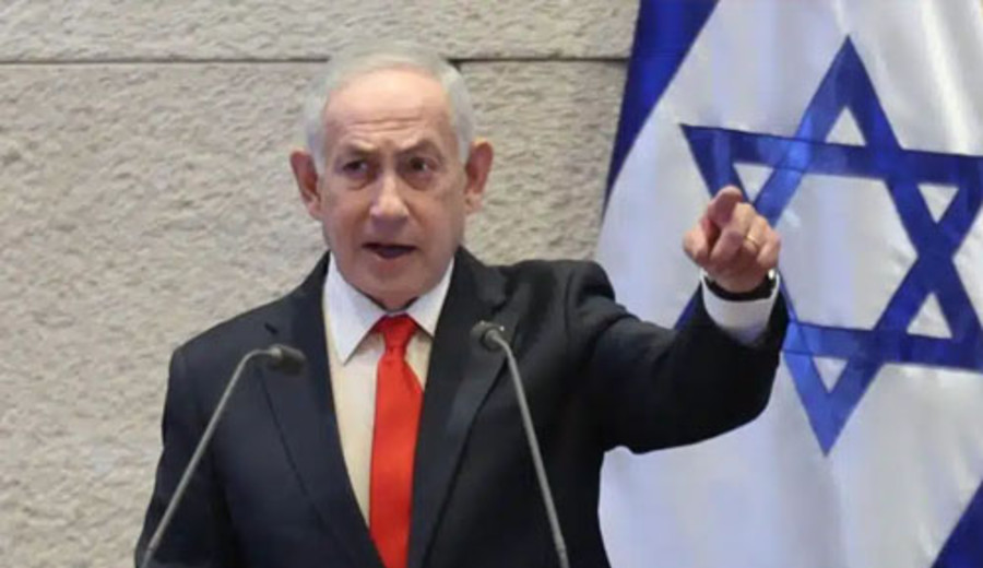 imagen de Netanyahu dice que avanzará en solución diplomática y militar con LIbano y que aún no termina trabajo contra Hizbulá
