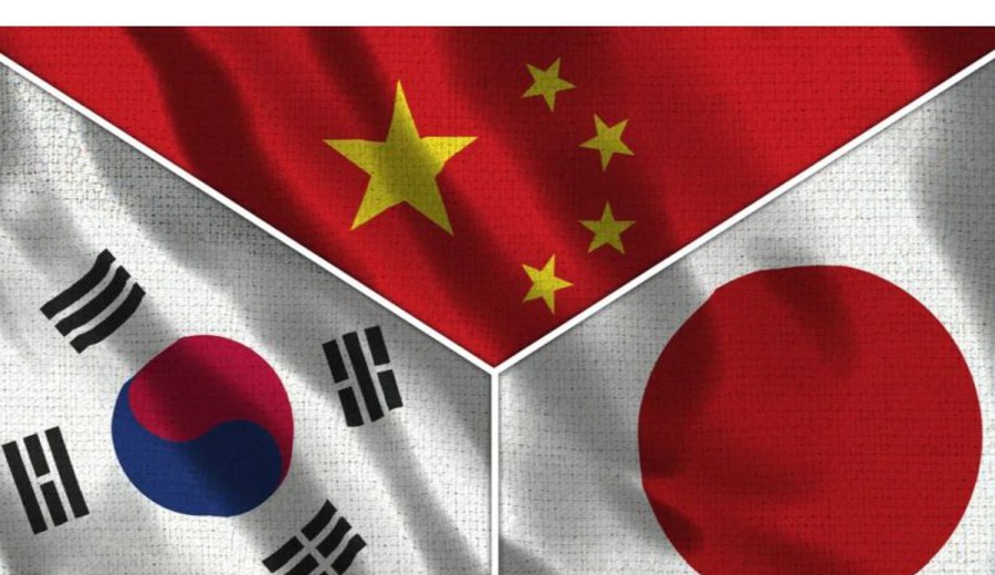 imagen de China, Japón y Corea del Sur se unen para desafiar a las grandes superpotencias occidentales