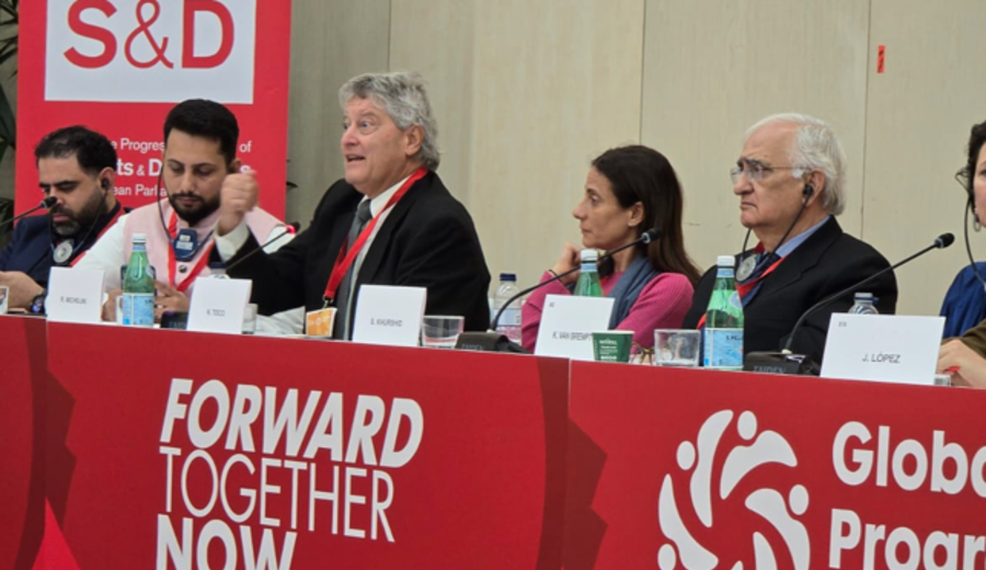 imagen de Rafael Michelini participó en la Movilización Progresista Global