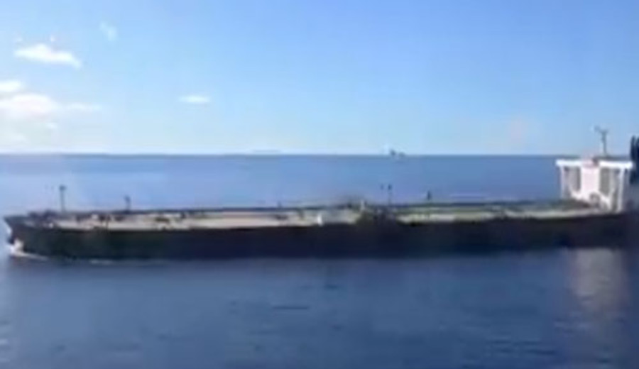 imagen de EEUU intercepta petrolero vinculado a Irán en océano Índico
