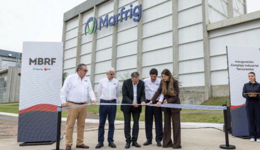 imagen de Frigorífico MBRF de Tacuarembó amplió su planta e incorporó a 570 nuevos trabajadores