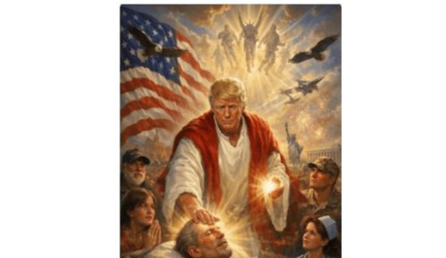 imagen de Cómo funciona el fascismo ahora: Una nota sobre Trump como el Cristo sanador