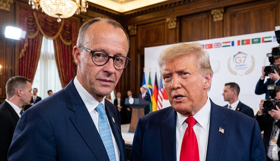 imagen de Trump choca con Merz por Irán y expone otra fisura entre Washington y Europa