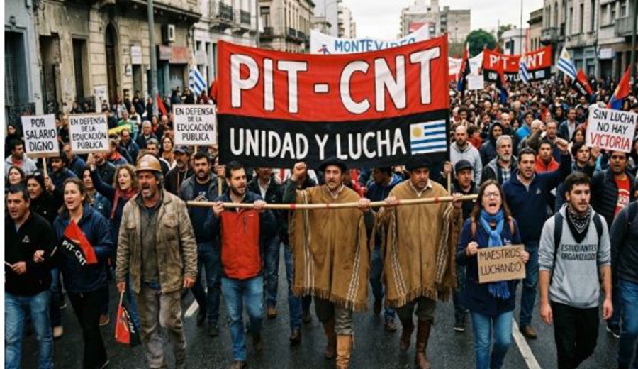 imagen de 2026, un primero de mayo diferente. Esteban Valenti