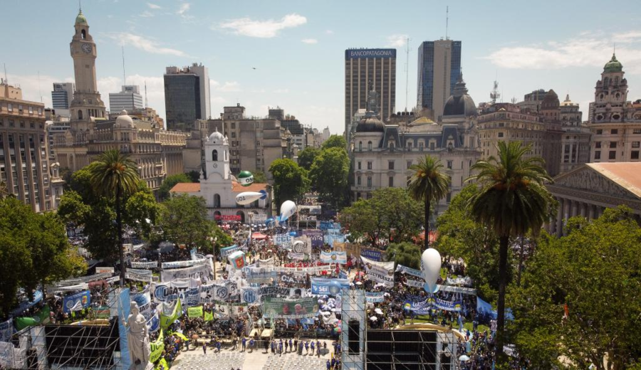 imagen de 1º de Mayo en el mundo: Salario mínimo, protección laboral y el impacto de la IA y las plataformas estuvieron presentes