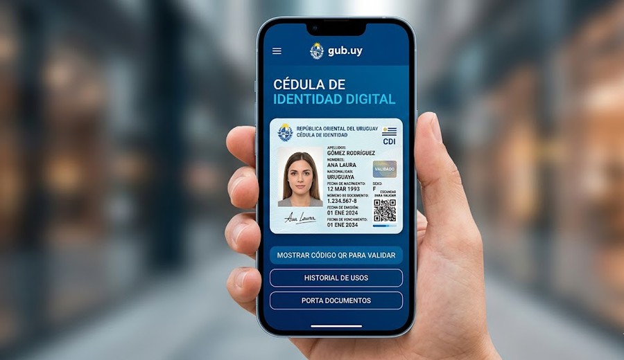 imagen de Uruguay lanzará la cédula digital en el celular y avanza hacia una billetera electrónica estatal