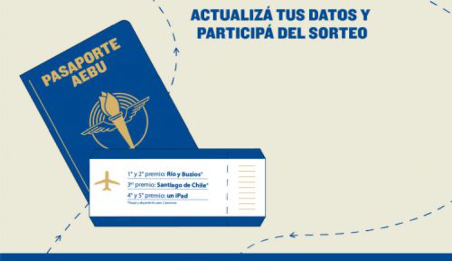 imagen de Pasaporte AEBU ya está en marcha