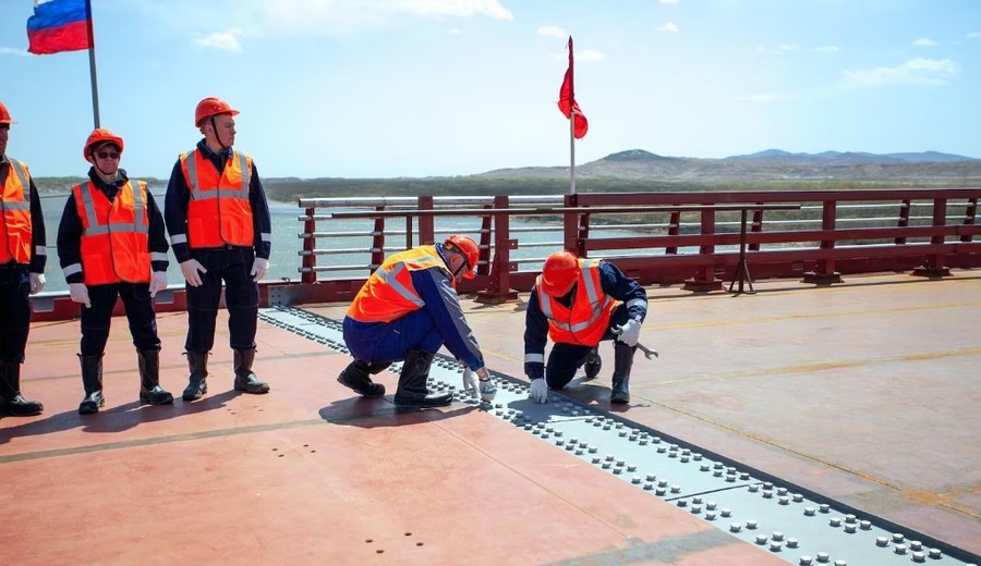 imagen de Rusia y Corea del Norte completan la unión del primer puente vial directo entre ambos países