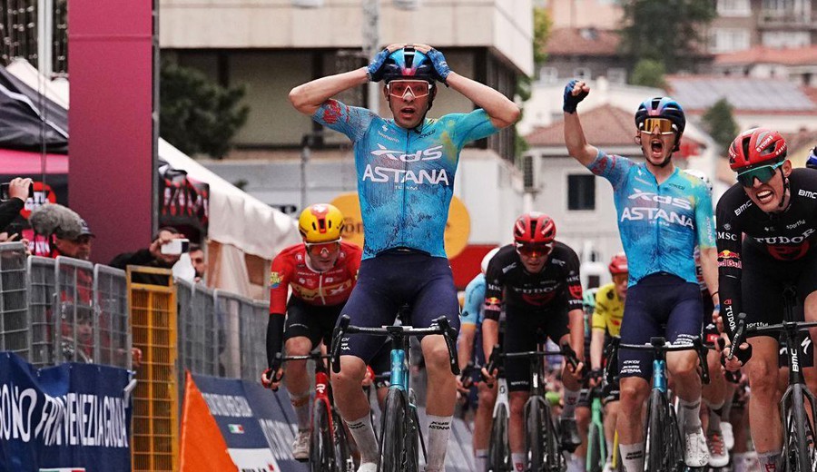imagen de “Es lo máximo que podía aspirar para mi país”: Thomas Silva, primer uruguayo en ganar una etapa del Giro de Italia
