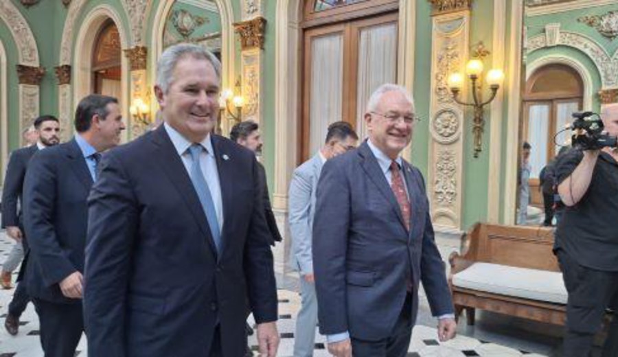 imagen de Cancilleres de Uruguay y Argentina se reunieron por planta de hidrógeno verde en Paysandú