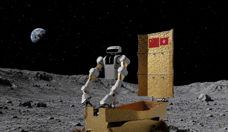 imagen de Misión Chang’e-8: China tiene un robot albañil para empezar a construir una base en la Luna