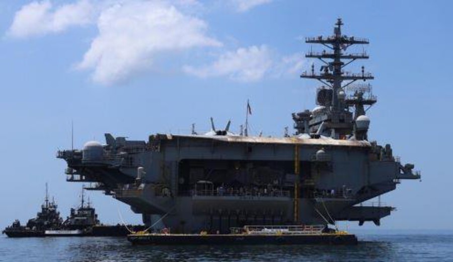 imagen de Más presiones de Trump a Cuba: EEUU desplegó el portaaviones Nimitz en el Caribe