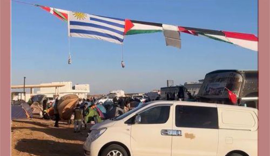 imagen de Un uruguayo, Martín Alvarez Rodríguez, detenido por Israel en su intento de llevar ayuda a Gaza