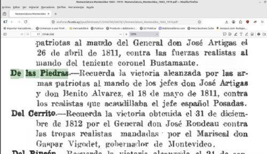 imagen de Benito Álvarez, vencedor de la Batalla De Las Piedras. Marcelo Marchese
