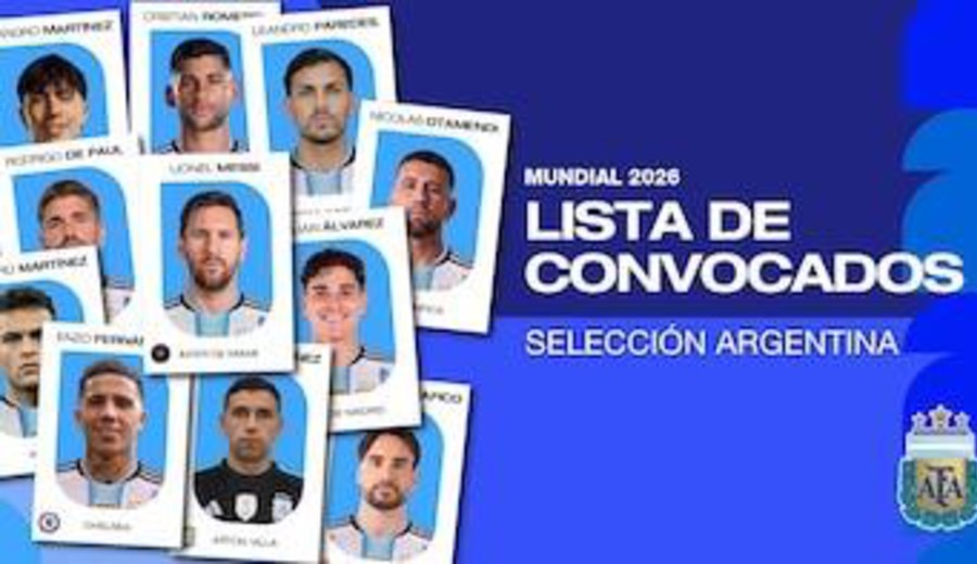imagen de Lionel Scaloni dio a conocer la lista de 26 convocados de la selección argentina para el Mundial 2026