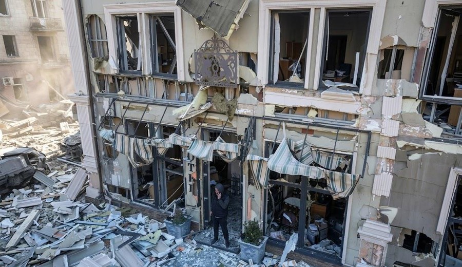 imagen de Drones rusos golpean Odesa y dejan 11 heridos, entre ellos dos niños
